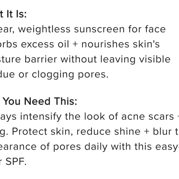 Rodan + Fields UNBLEMISH Invisible Matte Defense x2 Lotion, face SPF 30 - Picture 5 of 5